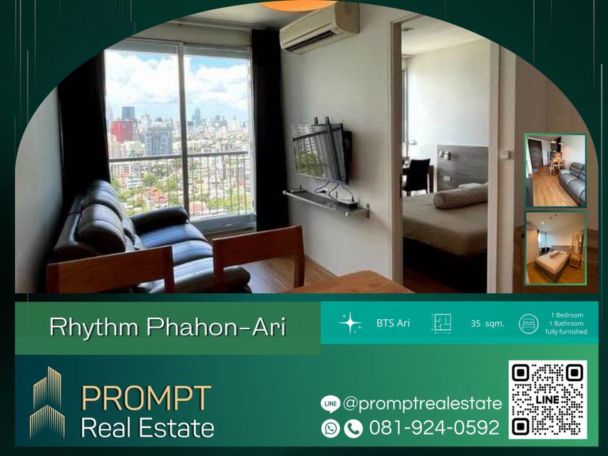 PROMPT *Rent* Rhythm Phahon - Ari - (Ari) - Price 16000 - 35 sqm 1