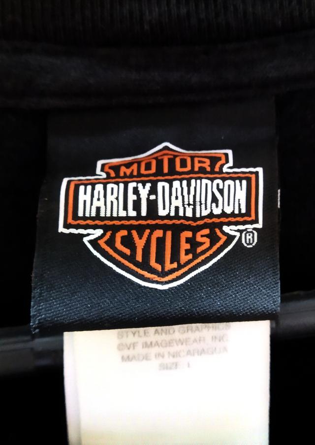 เสื้อยืด ฮาร์เลย์ เดวิดสัน Harley Davidson ตอกปี2010 size L สภาพ8/10 รูปที่ 6
