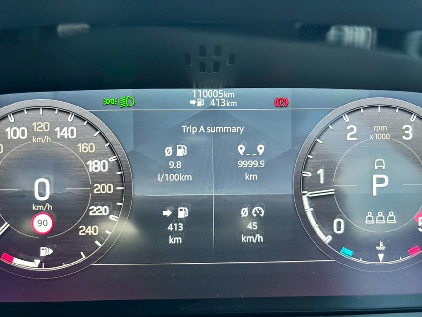 รหัสรถ KPV2274 2023 LANDROVER DEFENDER 2.0L Diesel สีดำ รูปที่ 7