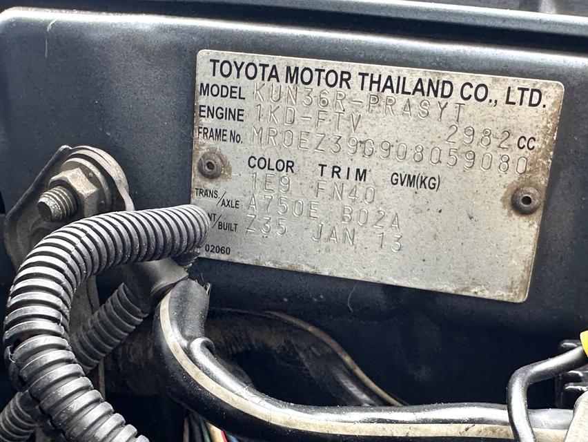 TOYOTA VIGO CHAMP4ประตู PRERUNNER VN TURBO รูปที่ 15
