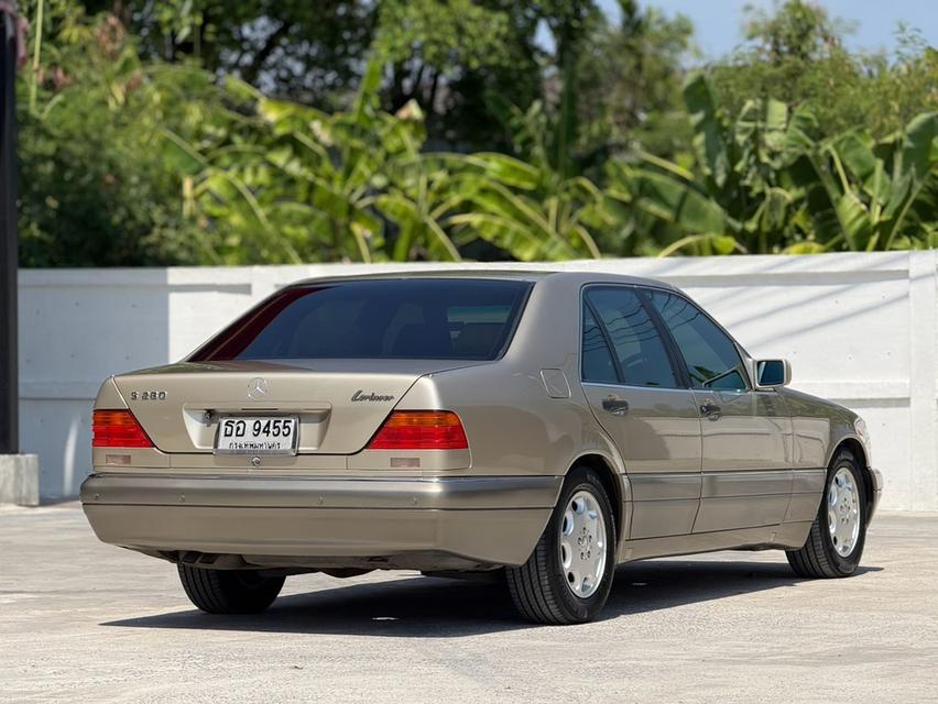 BENZ S-CLASS, S280�โฉม W140 ปี92-01 ปี1995รุ่นกาบร่องแล้ว เครื่องยนต์เบนซิน 2.8 เกียร์ออโต้ไมล์ 241,614 Km.#ราคาโปรโมชั่นราคา 128,000.- (ขายเงินสด รูปที่ 6