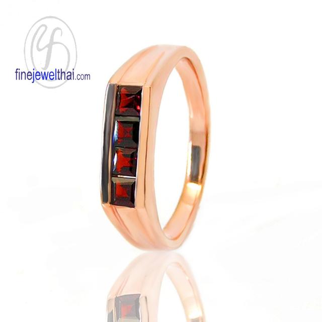 Finejewelthai แหวนพลอยแท้ แหวนโกเมน R1118 รูปที่ 2