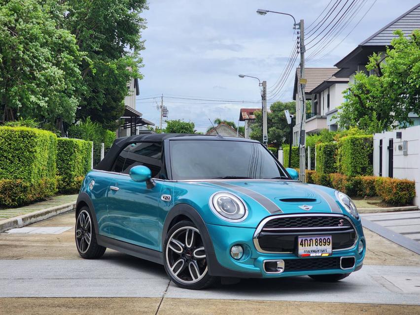Mini Cooper s Convertible (F57) ปี 2017 Rare item มาใหม่จ้าา รถศูนย์ Thailandภาพสวย ประวัติศูนย์ทุกระยะ เดิม ๆ
