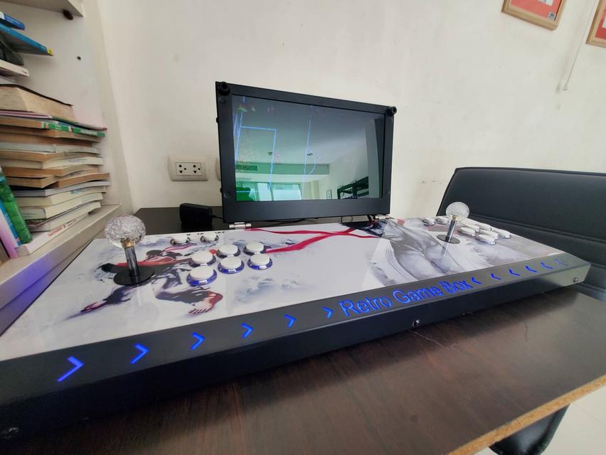 ขายเครื่องเกมส์ Arcade พร้อมจอติดเครื่อง สภาพใหม่ เล่นดี เกมส์เกือบหมื่นเกมส์ ขาย 4900บาท สนใจติดต่อ 0660109033 รูปย่อยที่ 2