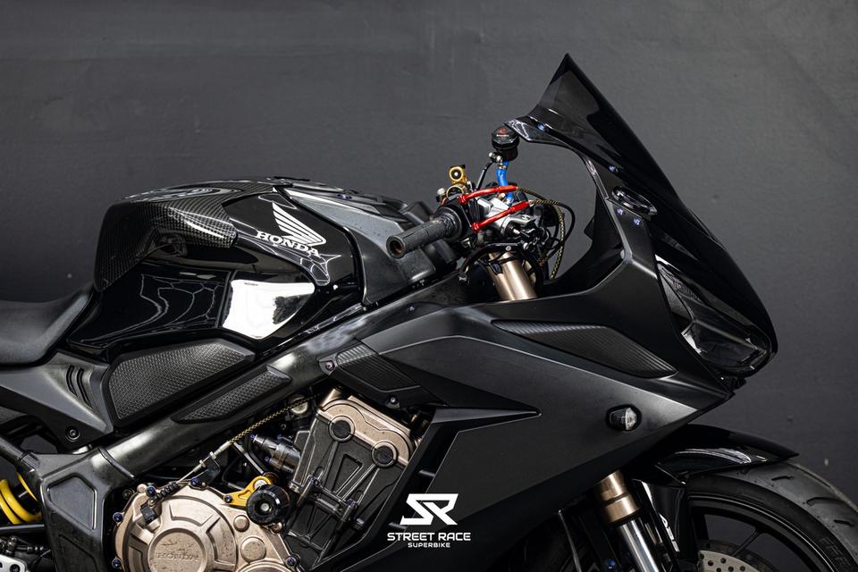 CBR650R 2021 ดำรถเท่ ท่อ JP racing ท้าย R1 ราคาเงินสด 212,000 บาท รูปที่ 11
