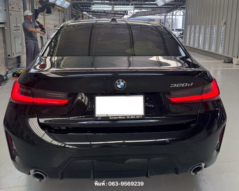 2023 BMW 320d M Sport LCI G20 (รถมือเดียวออกจากศูนย์ประวัติชัดเจน)