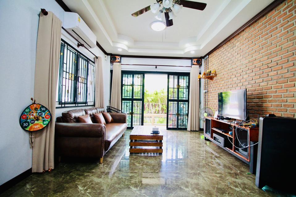 ขายบ้าน Pool Villa 72 ตร.วา ตกแต่งพร้อมอยู่ เฟอร์ครบ พลูตาหลวง สัตหีบ ใกล้อู่ตะเภา-บางเสร่ รูปที่ 15