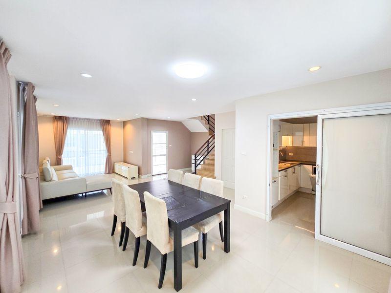 ขาย บ้านเดี่ยว มบ.เดอะ ทรี 54ตรว. บ้านสวย เฟอร์บิ้วอิน ติดฉนวนใต้หลังคา แถมเครื่องล้างจาน ต่อเติมห้องซักล้างแล้ว 9