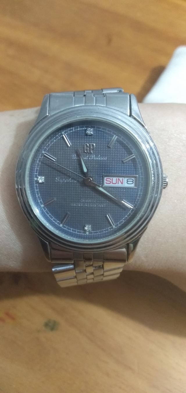 นาฬิกา Olym pianus classic automatic 990-14AM มือสองโลหะสีเงิน