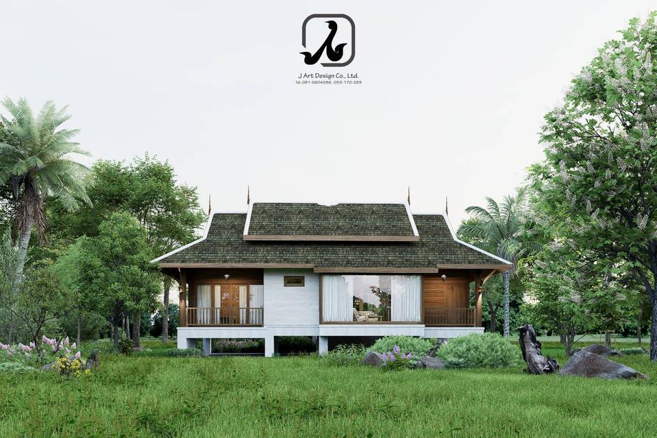 รับออกแบบบ้านพร้อมก่อสร้างบ้าน ออกแบบตกแต่งภายในบ้านรับทั่วไทย 4