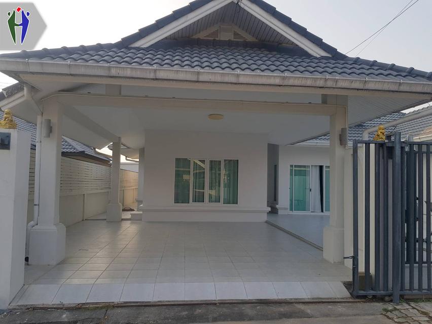 บ้านเดี่ยวพลูวิลล่าให้เช่าใกล้อ่างเก็บน้ำชากนอก 55,000 บาท 1