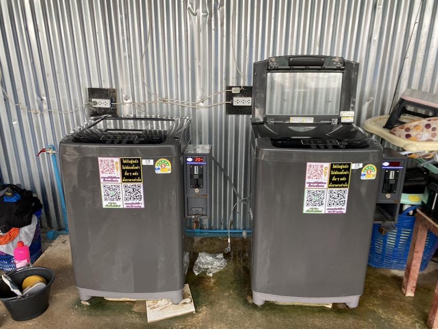 เครื่องซักผ้าหยอดเหรียญ LG ขนาด10 กก. มือสอง