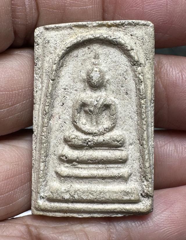 พระสมเด็จพิมพ์เกศบัวตูม เจ้าของเดิมฝนขอบเข้าตลับ