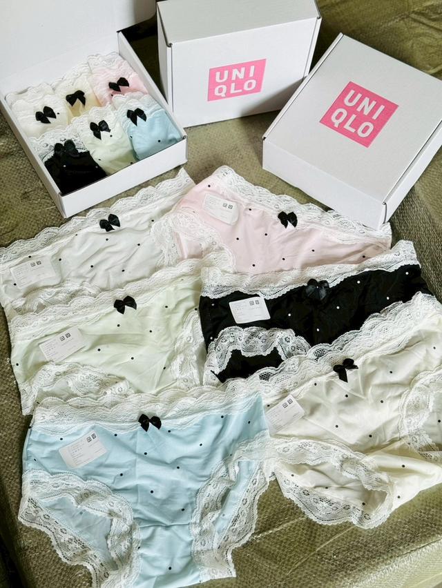 กางเกงในลูกไม้ Uniqlo (1 กล่อง 6 ตัว)