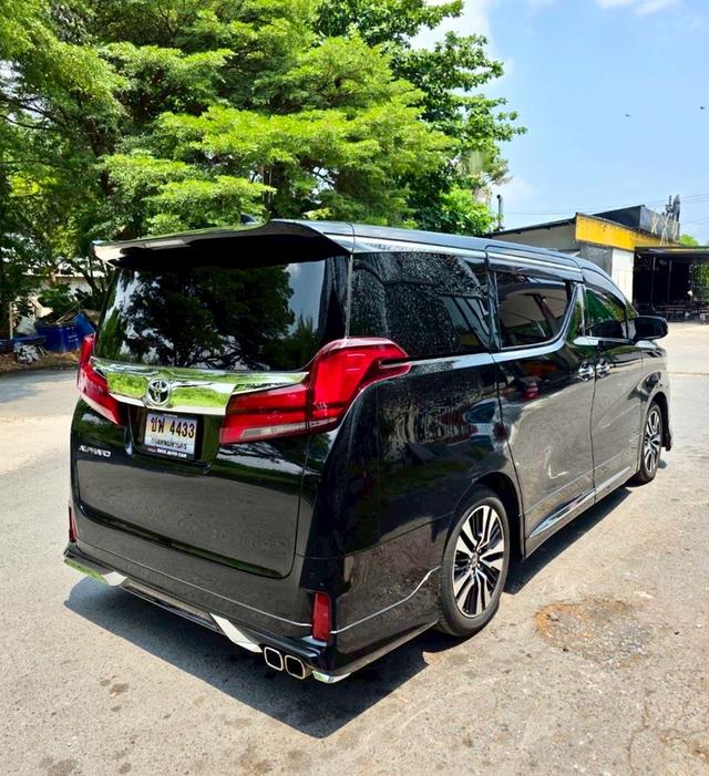 Toyota ALPHARD 2.5SC PACKAGE  สีดำ ปี 2024 ไมล์ 40,000 กม. รูปที่ 4
