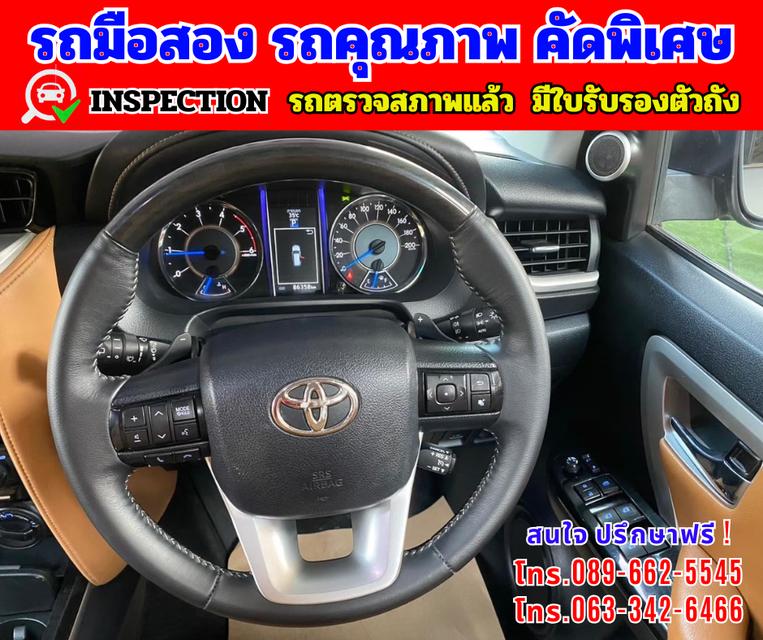 🔴 ปี2018 Toyota Fortuner 2.8 V 4WD. 🔴 เกียร์ออโต้ 4x4 🔴 เครื่องดี ดีเซล 13