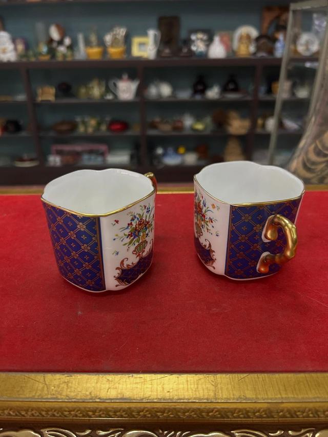 แก้วชา(คู่)เซรามิก bone china งานญี่ปุ่น 6