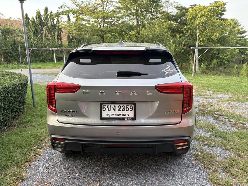 ขายรถ HAVAL JOLION SPORT 1.5 Hybrid สีบรอนซ์เงิน ปี2024 ผลิต2023 ประตูท้ายไฟฟ้า 6