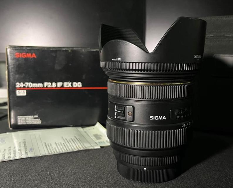 Sigma Lens 24-70 f2.8 มือ 2