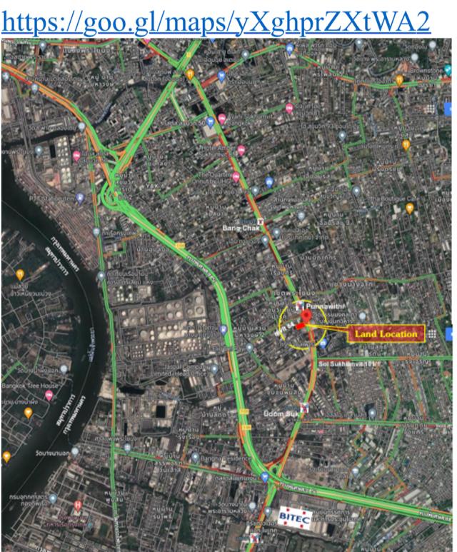 ขายที่ดินติดถนนสุขุมวิท ใกล้สุขุมวิท 64/1 5