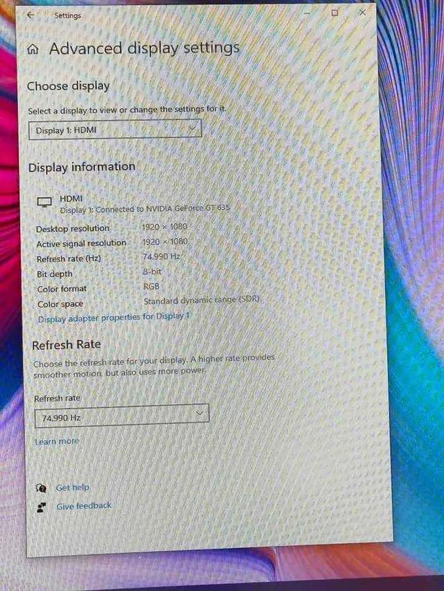 จอคอมพิวเตอร์ 22 นิ้ว 75 Hz ใช้งานได้ปกติสภาพดี  11