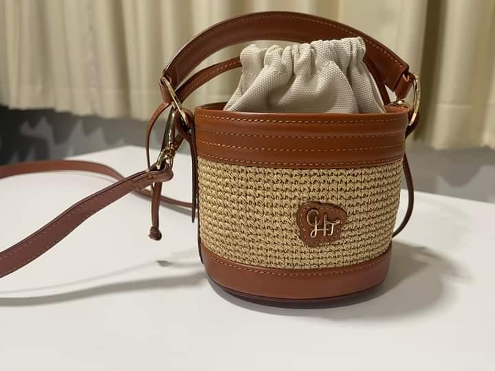 กระเป๋า CHATO STUDIO LK096 Milan Straw Bucket Bag