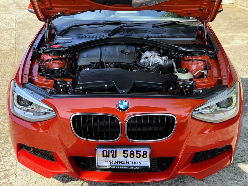 2015 BMW 116i MSPORT รถมือเดียวออกป้ายแดง เข้าศูนย์ทุกระยะ ไม่เคยมีอุบัติเหตุครับ 9