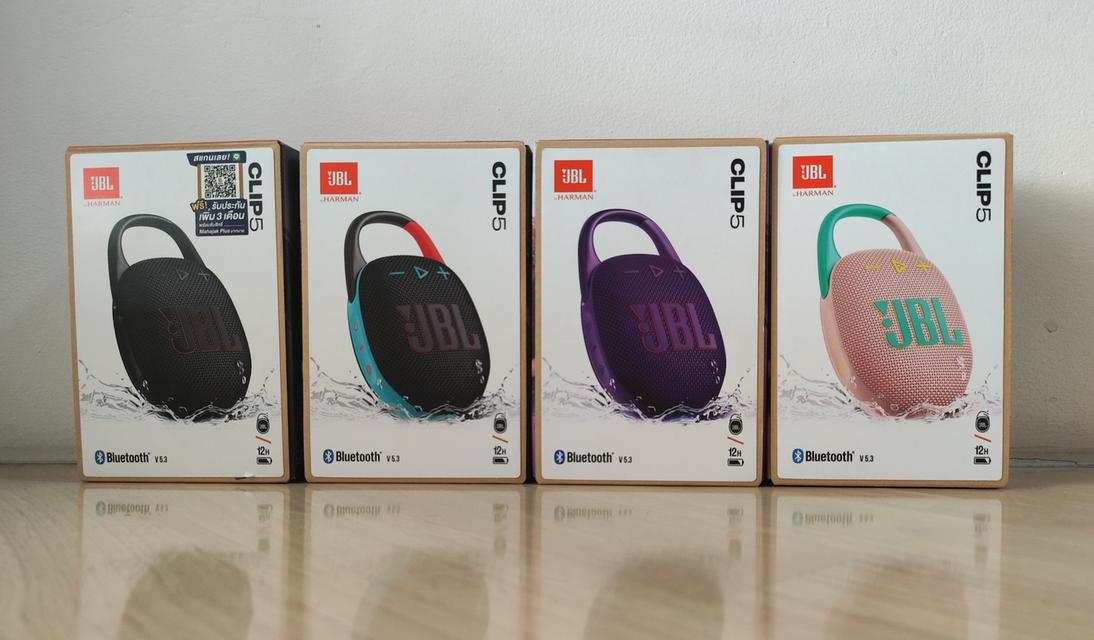 JBL Clip 5 ของใหม่ ประกันศูนย์ไทยมหาจักร