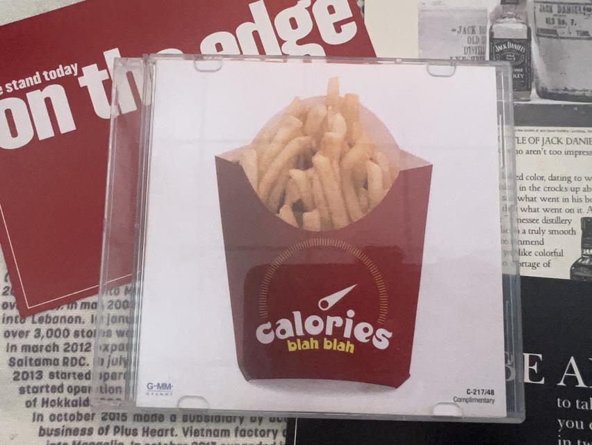 แผ่นซีดี (Demo) ศิลปิน Calories blah blah
