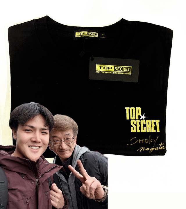 TOP SECRET Mini Model Car Black Fade Size L พร้อมลายเซ็น Smokey Nagata รูปย่อยที่ 3