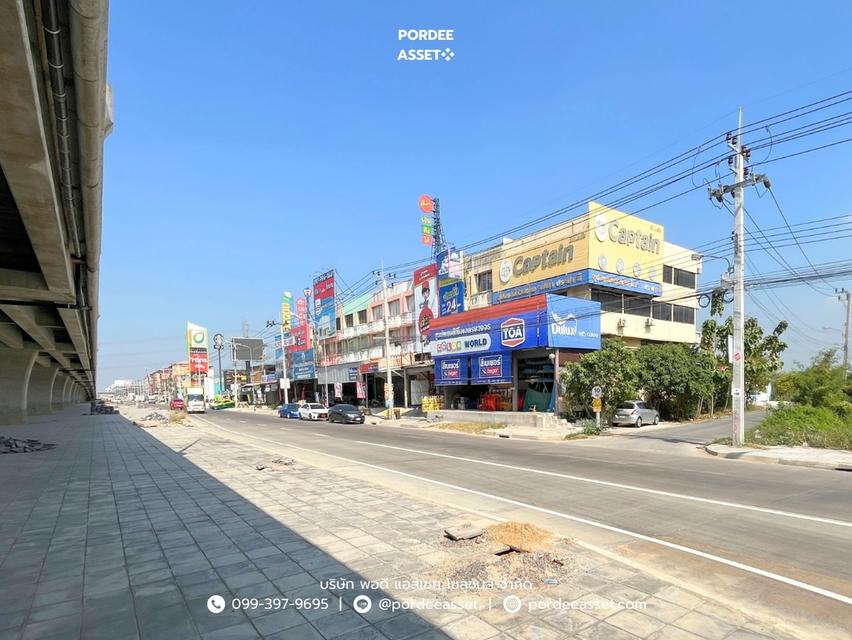 ขาย!! อาคารพาณิชย์ 3.5 ชั้น 2 คูหา ติดถนนบางบัวทอง - สุพรรณบุรี 340 (หลังมุม ขนาด 84 ตร.ว.) ถ.บางบัวทอง-สุพรรณบุรี บางบัวทอง นนทบุรี 2