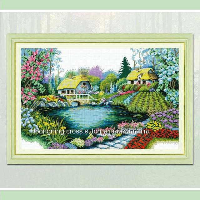 ร้าน Noongning Cross stitch ครอสติสพิมพ์ลาย จำหน่ายอุปกรณ์ครอสติส ภาพติดเพชร1588