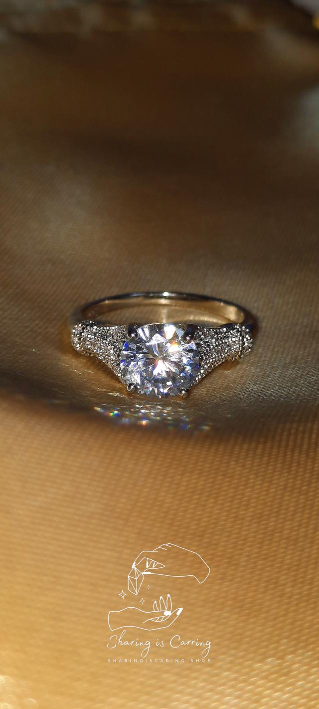 Fancy CZ A+++ Diamond ring ฿1,390.- 1