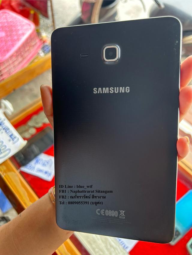 Samsung TabA(6) จอ7นิ้ว ใส่ซิมโทรได้ ใช้งานปกติ สภาพสวย 2