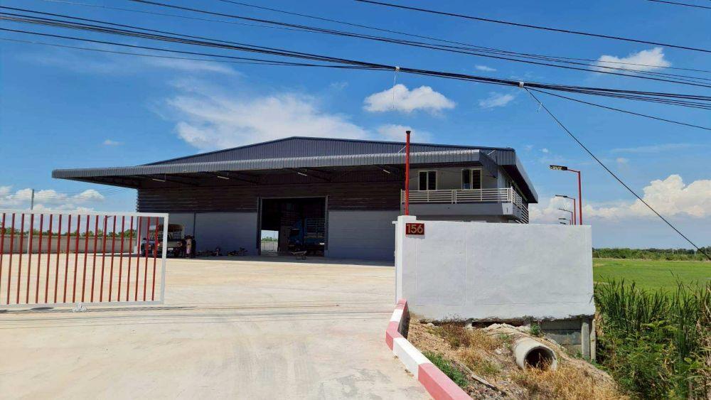ให้เช่าโกดังใหม่  พร้อมอาคารสำนักงาน 2 ชั้น ติดถนนใหญ่ ตลิ่งชัน-สุพรรณบุรี 3