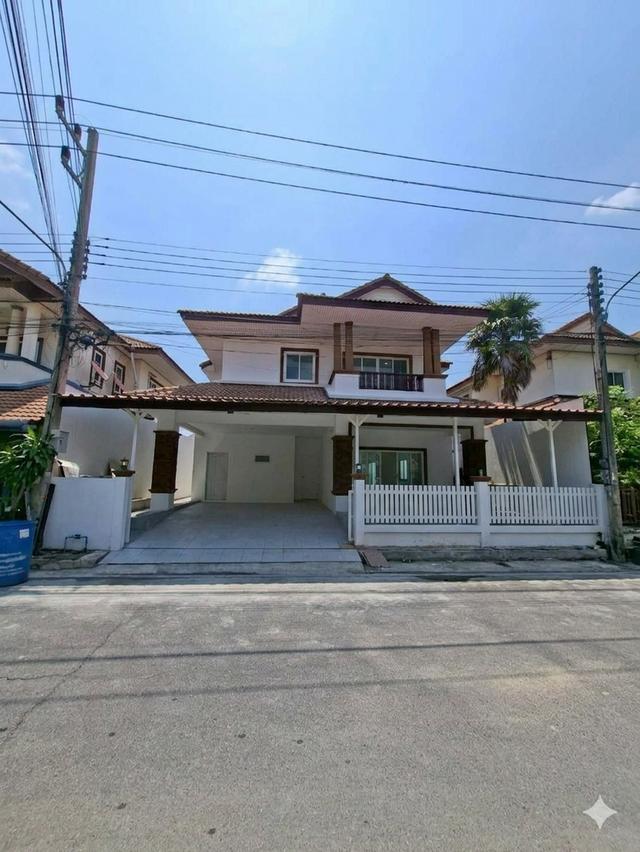ขายบ้านเดี่ยว 🏠หมู่บ้านนาราวดี พุทธมณฑลสาย4 สภาพแวดล้อม น่าอยู่ 2