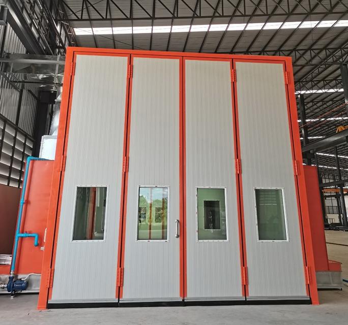 รับออกแบบติดจั้งสร้าง ขายห้องพ่นอบสีเฟอร์นิเจอร์ ห้องพ่นสีขนาดใหญ่ ห้องพ่นสีเครื่องบิน ห้องพ่นสีรถพ่วง ห้องพ่นสีรถบรรทุก ห้องพ่นสีรถเทรเลอร์ รูปที่ 5