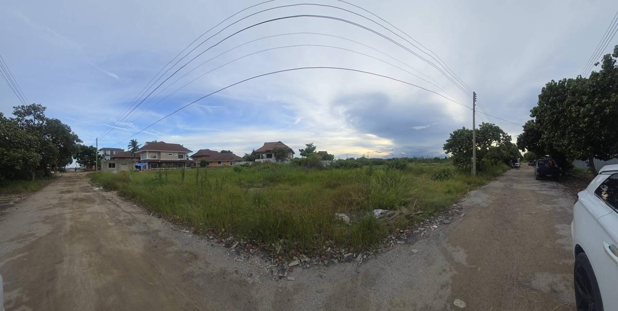 ขายที่ดินเปล่าแปลงหัวมุม ทำเลดี ห่างจากทะเล 200 เมตร จ.เพชรบุรี 1