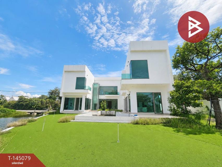 ขายบ้านเดี่ยวหรู เนื้อที่ 313.3 ตร.วา ริมทะเลสาบ สไตล์ Modern Luxury Resort ตำบลบางพระ อ.ศรีราชา ชลบุรี 15