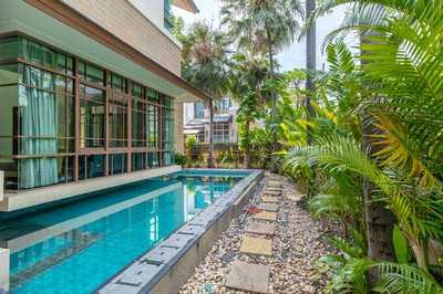 Super Luxury house+pool villa 4 Bedrooms Sukhumvit Sansiri Sukumvit 67 1