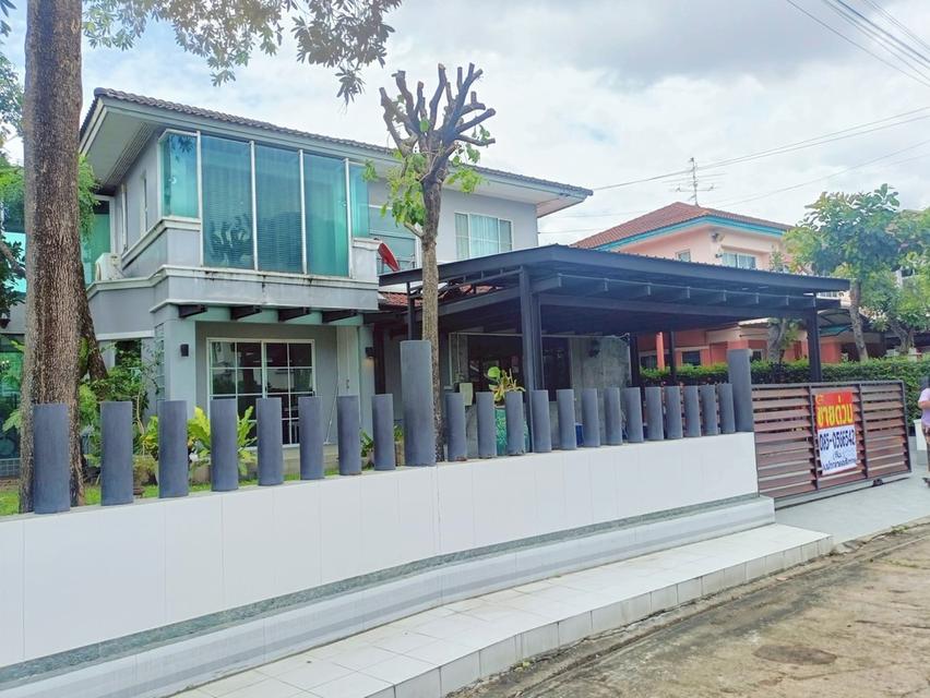 ขายบ้านหรู หมู่บ้านปาริชาติคิดถนน345 3