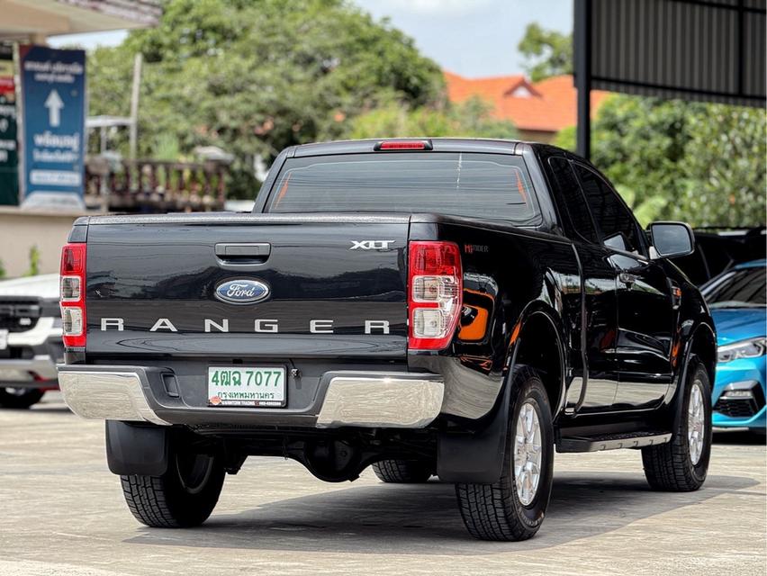 รหัสรถ WRT7077 2018 FORD RANGER, 2.2 XLT โฉม HI-RIDER OPEN CAB สีดำ 4