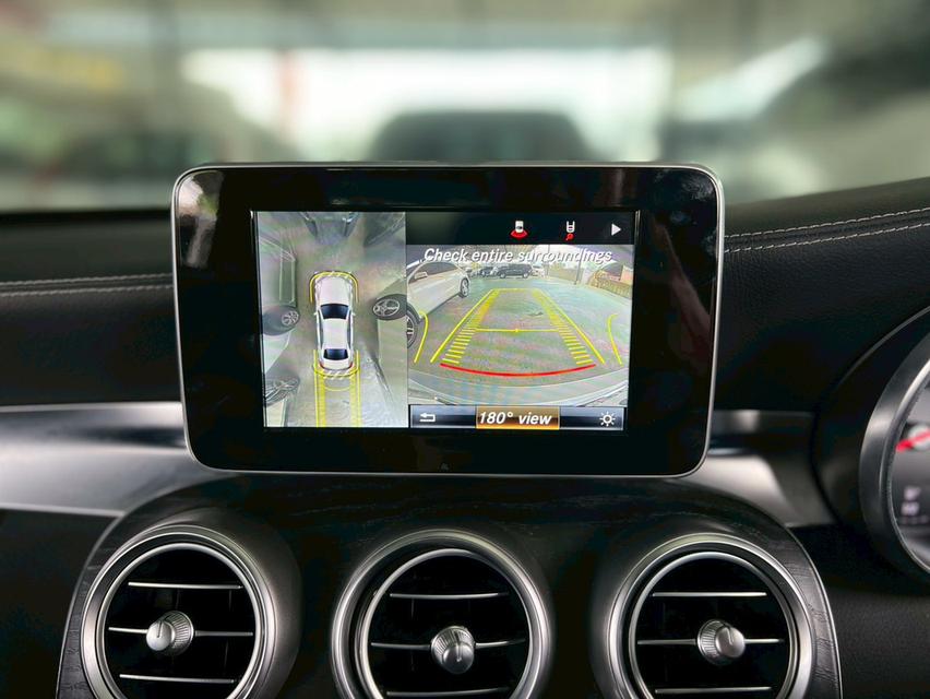 ปี 2016 #BENZ C-CLASS, #C350e AMG DYNAMIC โฉม W205 ปี14-23 สีเทา เบนซิน/ไฟฟ้า มือเดียวป้ายแดง 11