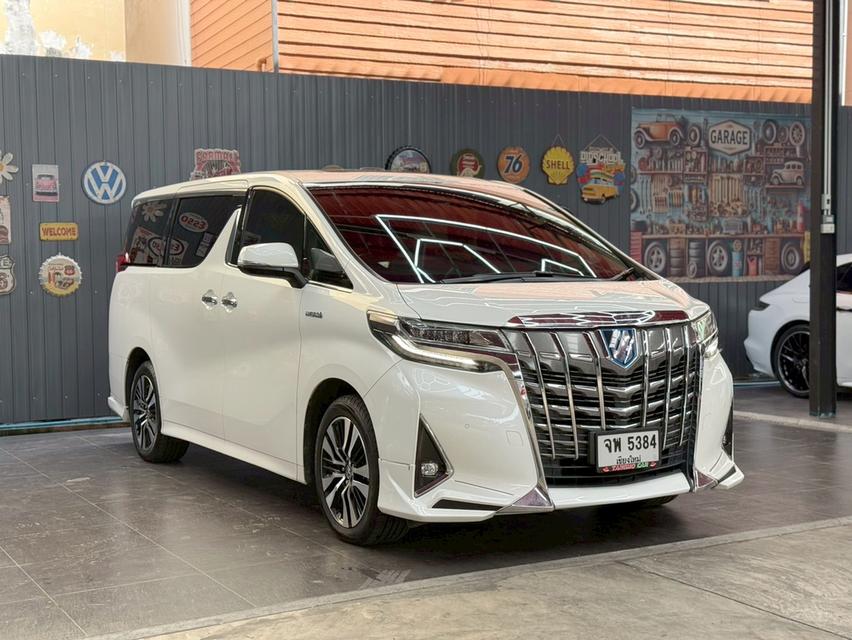 TOYOTA ALPHARD 2.5 HYBRID E-FOUR ปี2018 รถบ้านแท้ รถใช้น้อยมา วิ่งแค่ 80,000 กม.