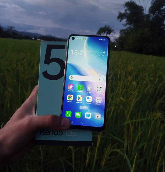 Oppo Reno 5 อุปกรณ์ครบกล่องเหมือนใหม่