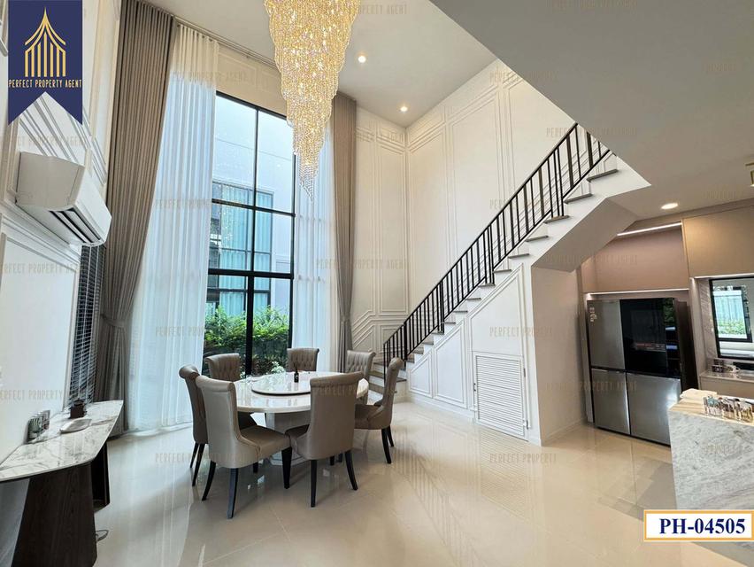 For Rent บ้านเดี่ยวบุราสิริ ปัญญาอินทรา บางชัน หน้าเลค พร้อมอยู่ พร้อมเฟอร์นิเจอร์ครบครัน