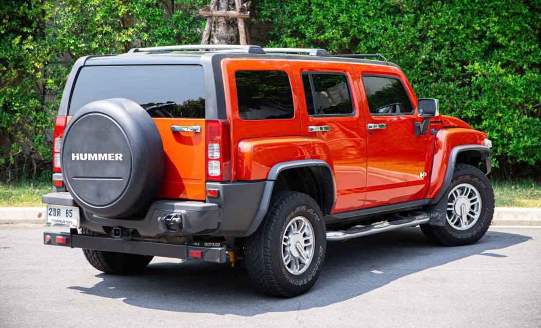 Hummer H3 สีส้ม 3