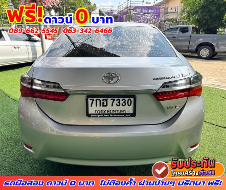 🟠ปี2018 Toyota Corolla Altis 1.6 G ติดแก็ส CNG  5