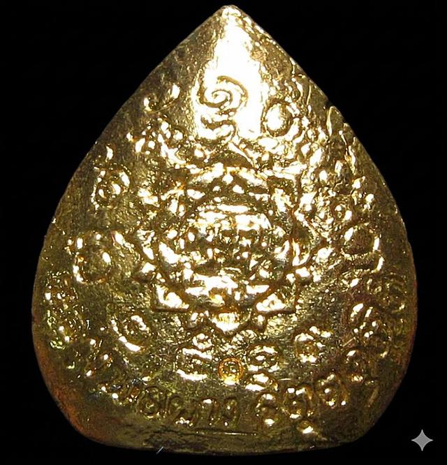 เหรียญหล่อใบโพธิ์ หลวงปู่ผาง จิตตคุตโต วัดอุดมคงคาคีรีเขต ปี 2519 (G34) รูปย่อยที่ 3
