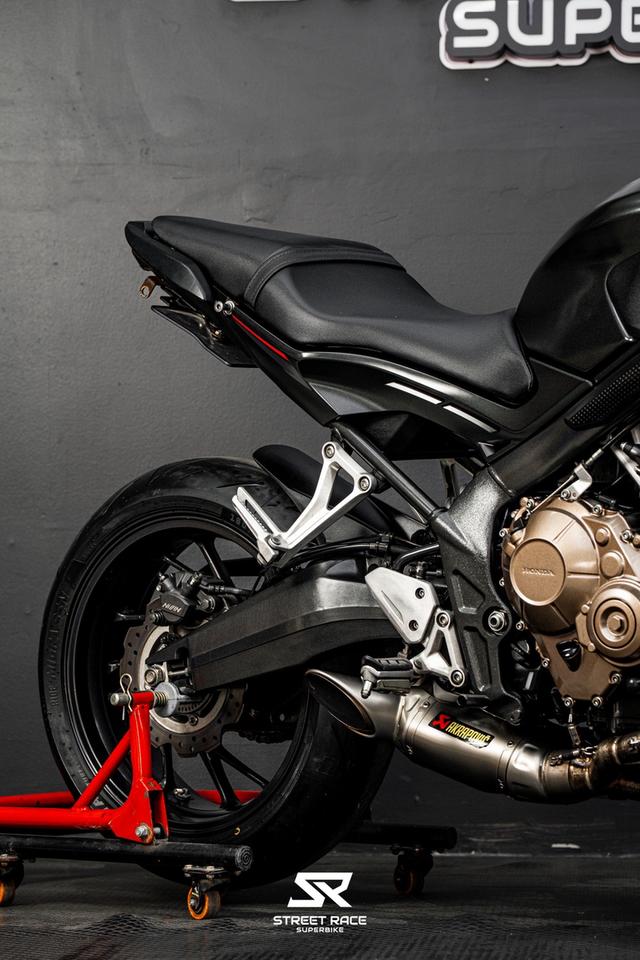 CB650F ดำ 2017 ราคาเงินสด 115,000 บาท รูปที่ 10